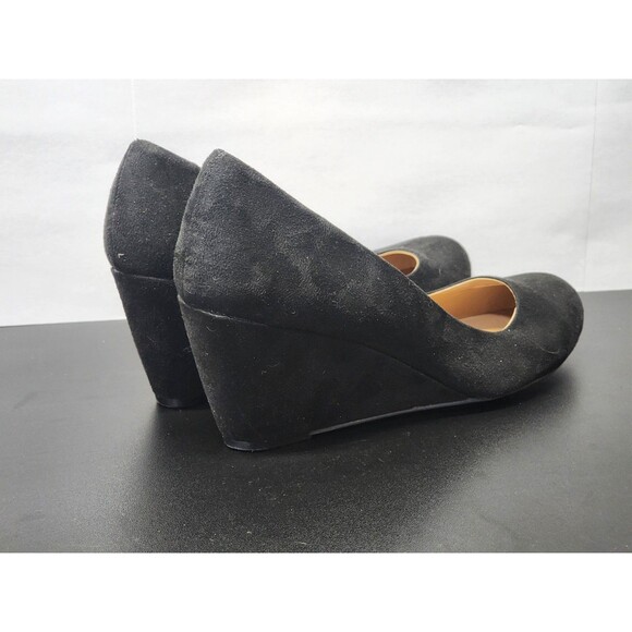 CL BY laundry Women’s Wedge Pump Size 9m Black. Casual. - Picture 3 of 8